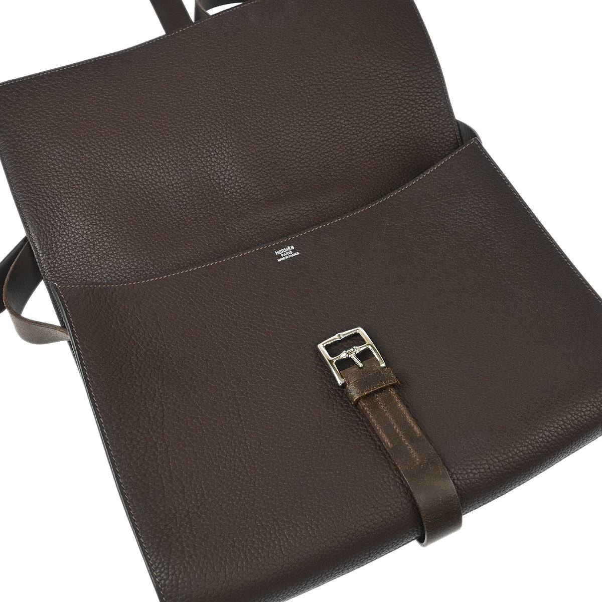 Hermes 2013 Cacao Fjord Etriviere Shoulder Bag
