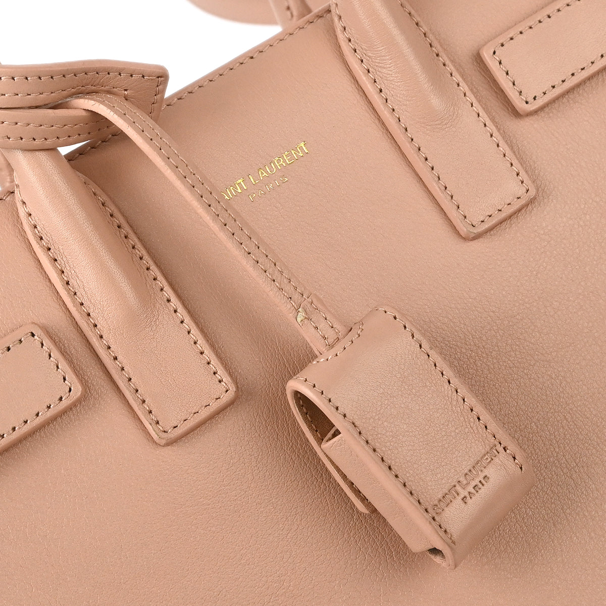 Saint Laurent Pink Sac de Jour Baby 2way Shoulder Handbag