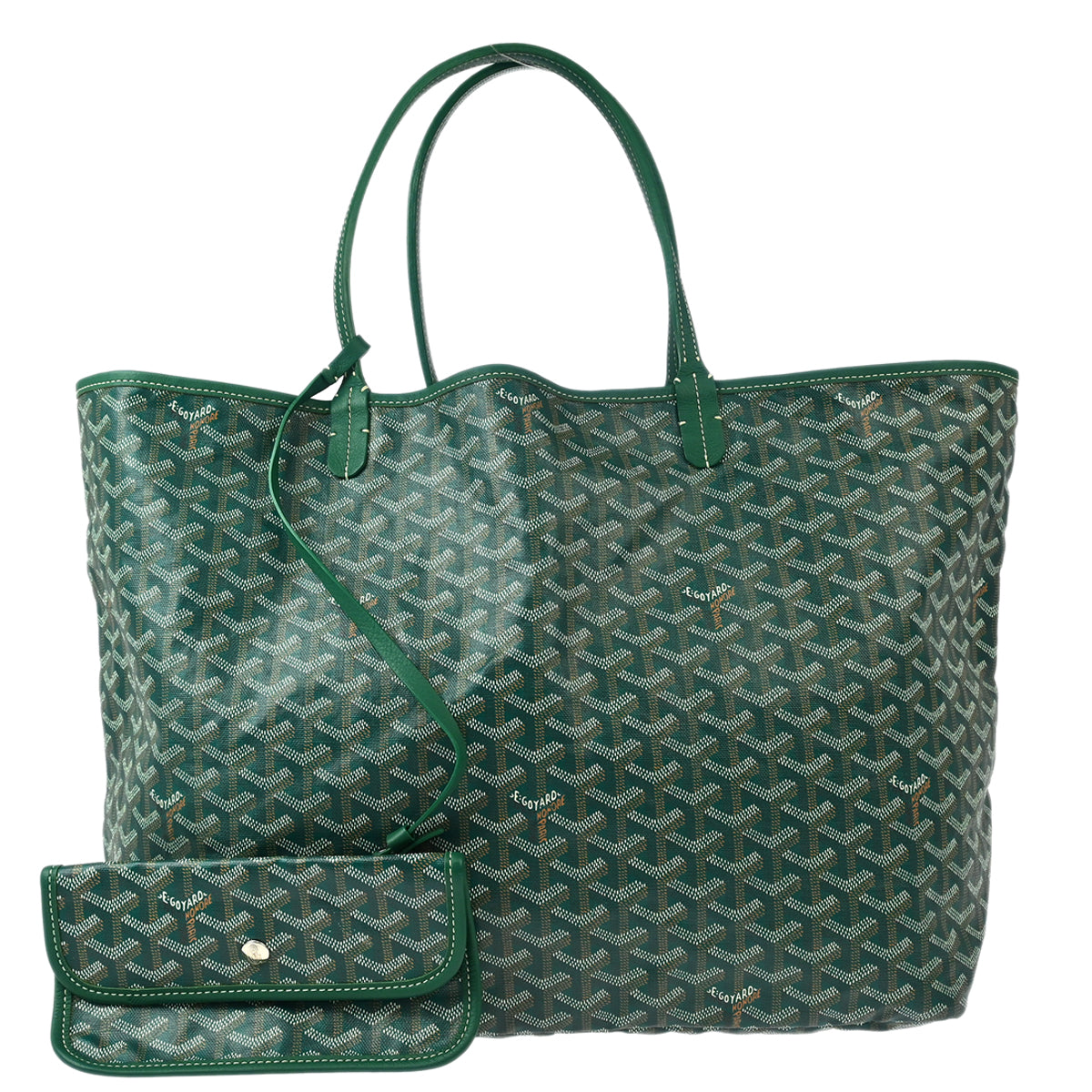 Goyard Green Saint Louis GM Tote Bag