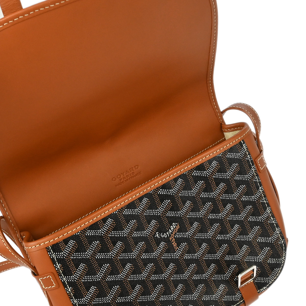 Goyard Brown Belvedere PM Shoulder Bag