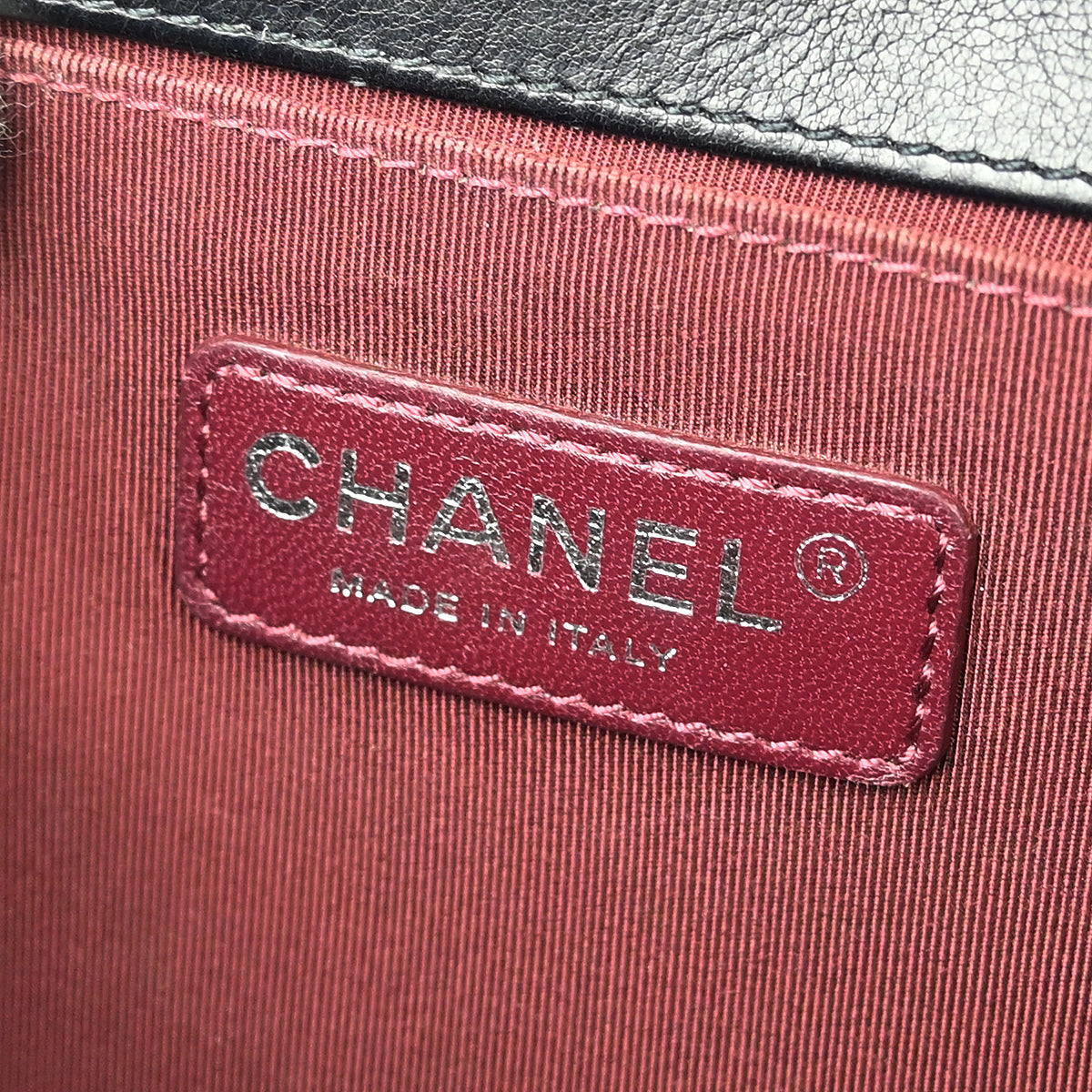 Boy Chanel 2015-2016 Black Calfskin Medium Shoulder Bag