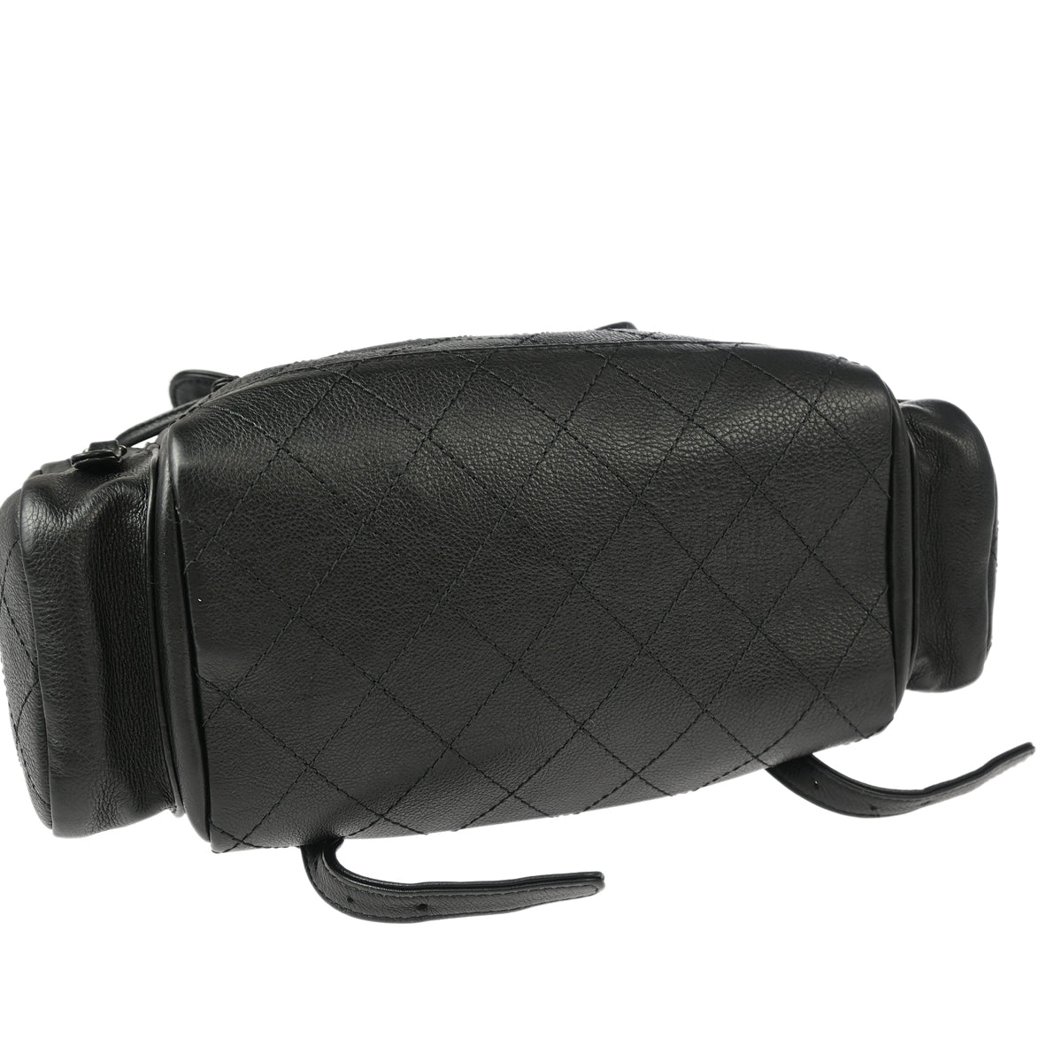 Chanel Black Calfskin Backpack