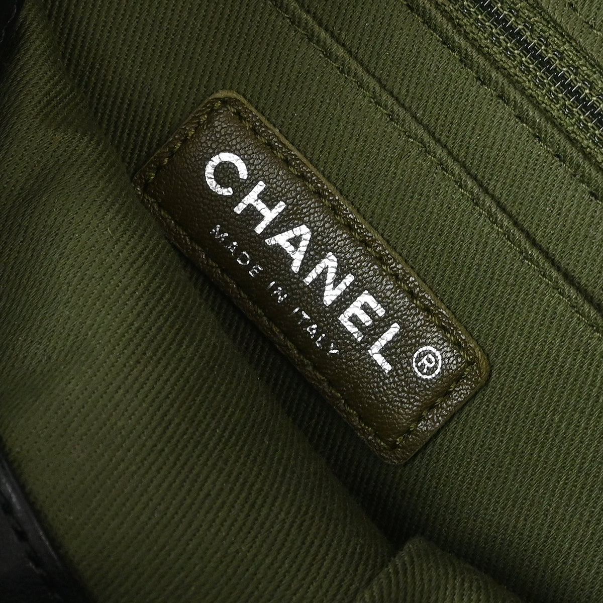 Chanel Black Calfskin Backpack