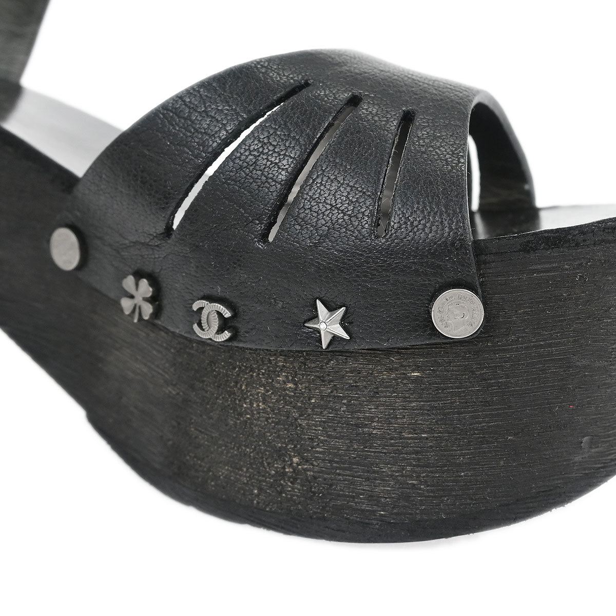 Chanel * Black Shoes Sandals