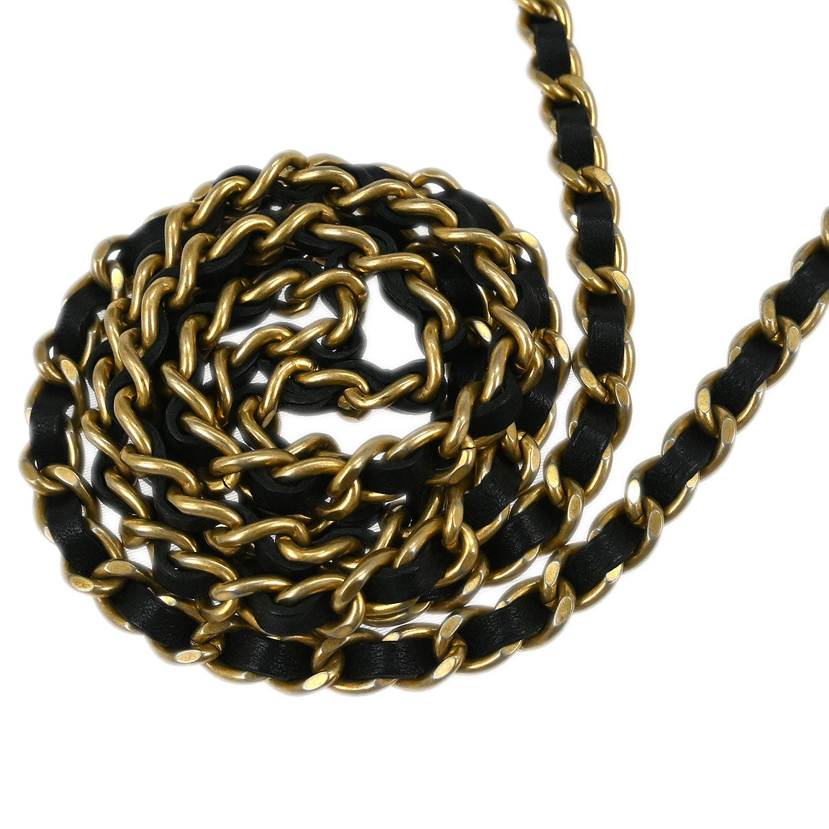 Chanel Black Lambskin Chevron WOC Wallet On Chain