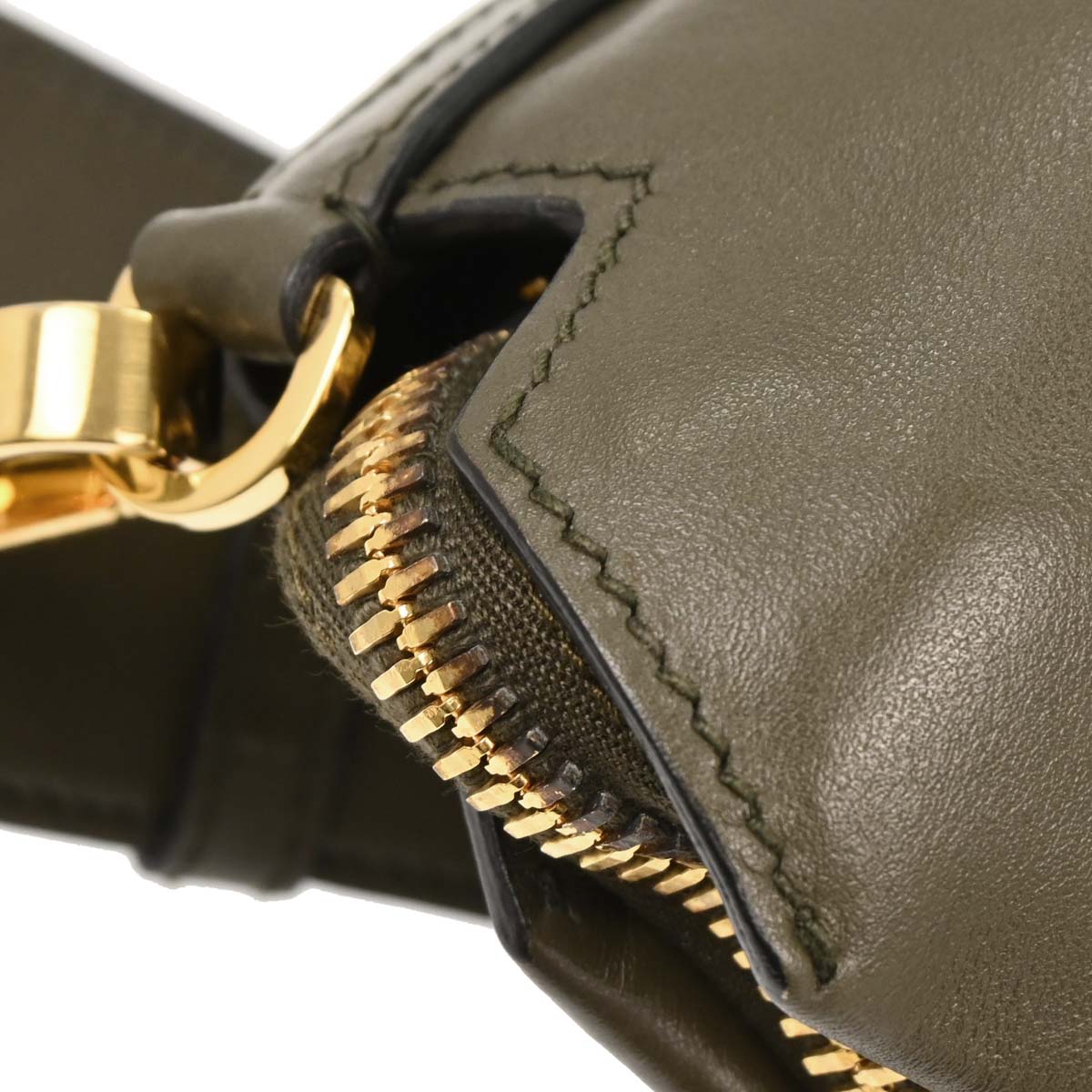 Miu Miu Gray Leather Handbag