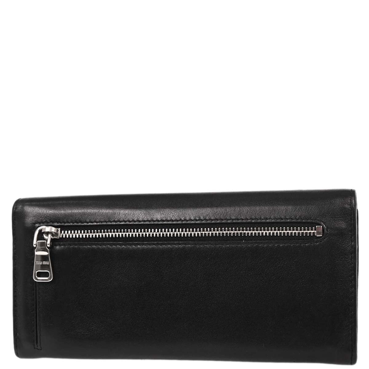 Miu Miu Black Long Wallet