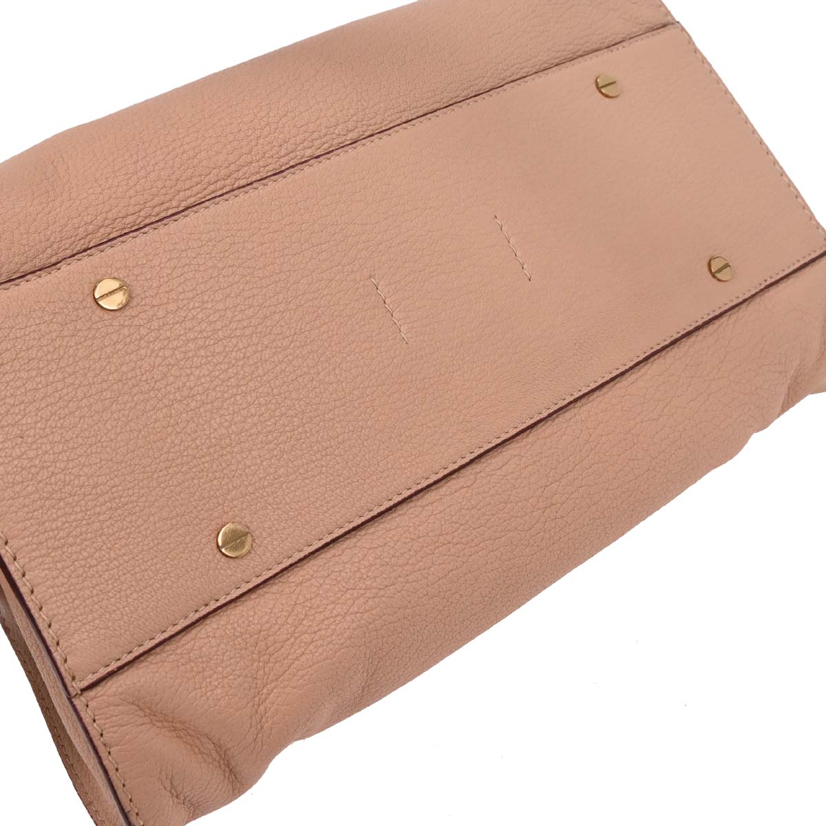 Chloe Beige Leather Everston 2way Shoulder Handbag