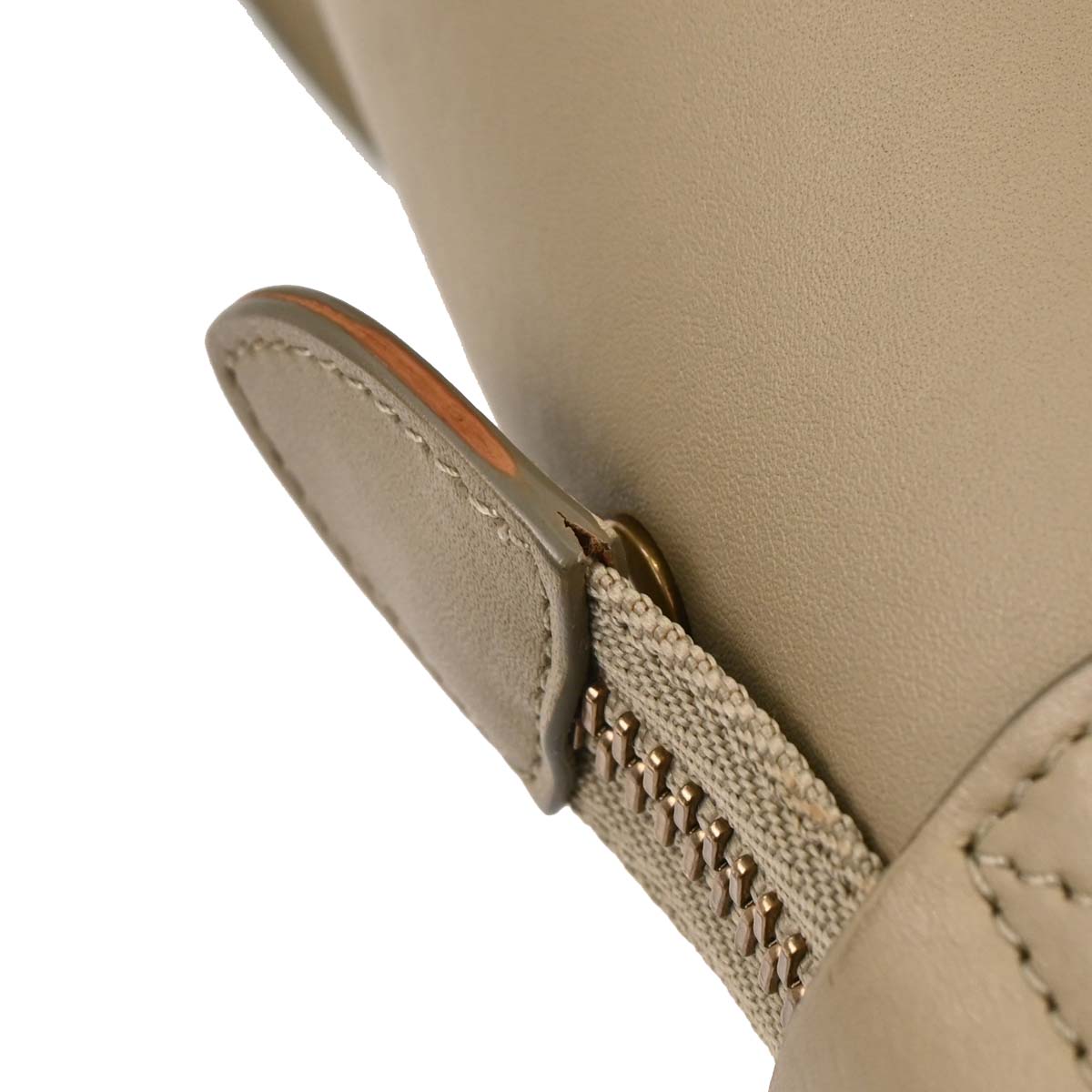 Celine Beige Leather Micro Luggage Tote Bag