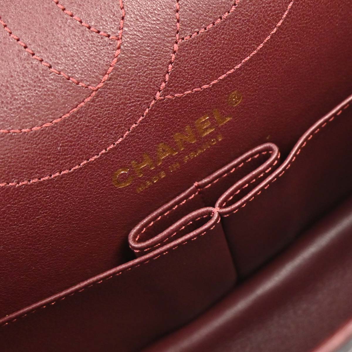 Chanel Black Calfskin 2.55 Lucky Charm Small Classic Double Flap Bag