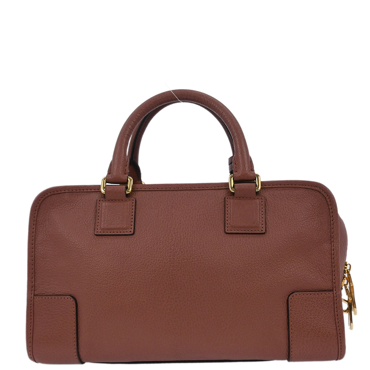 Loewe Brown Leather Amazona 28 Handbag