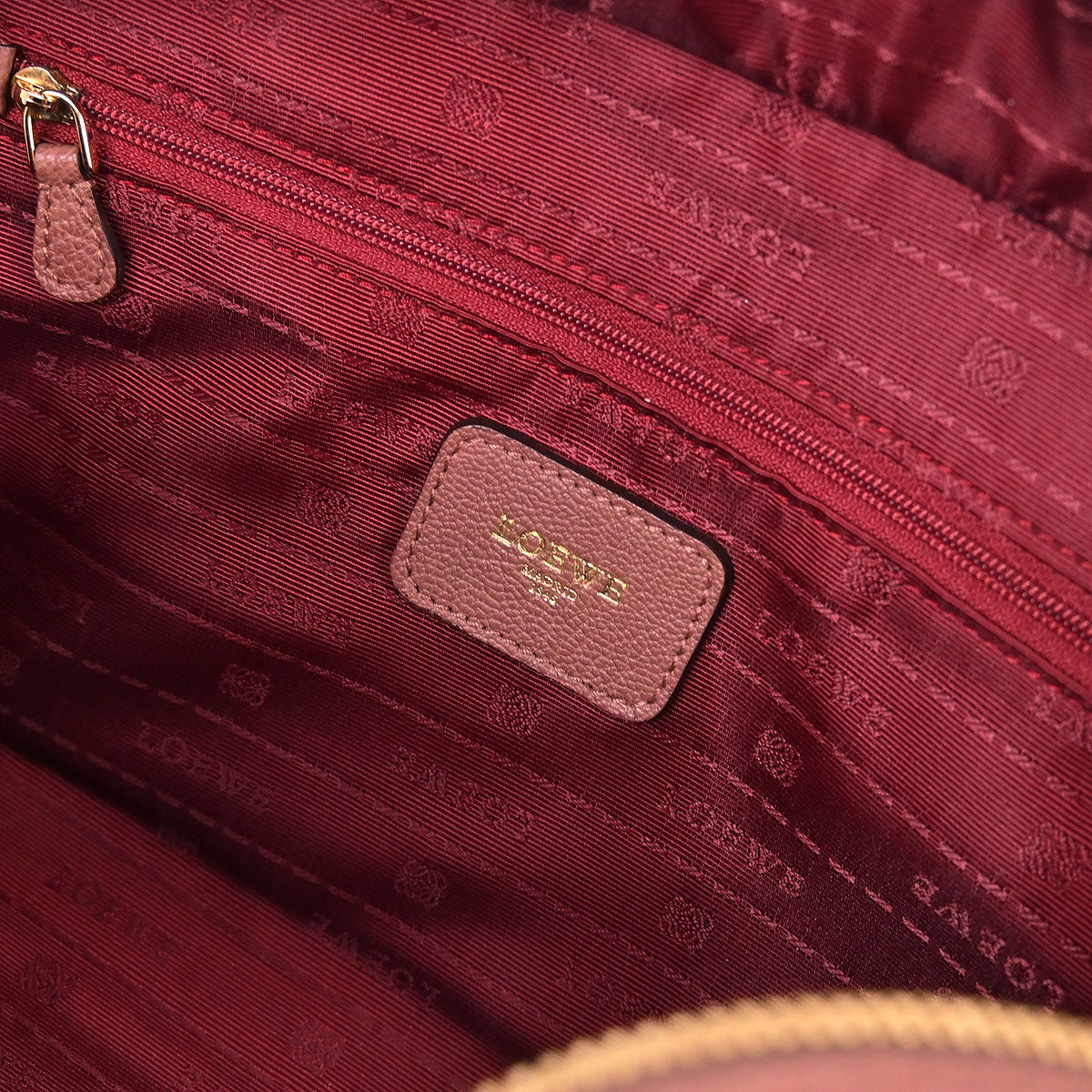 Loewe Brown Leather Amazona 28 Handbag