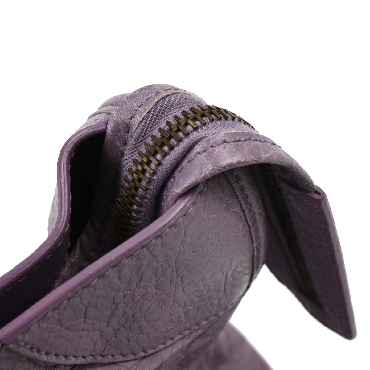 Balenciaga Purple The City Handbag