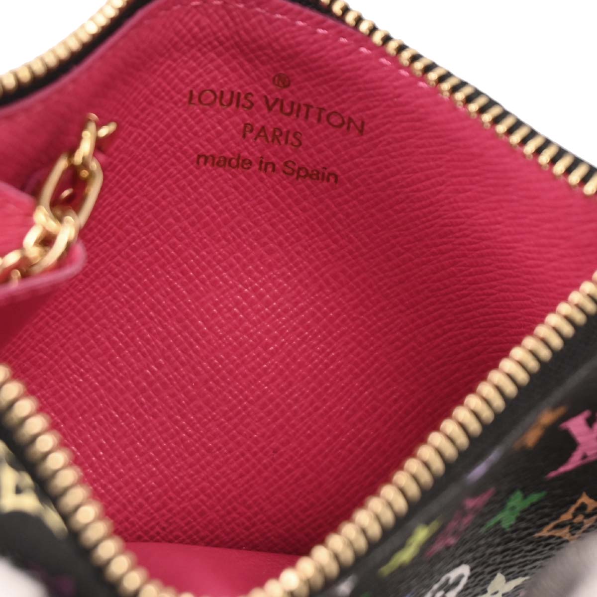 Louis Vuitton Multicolor Pochette Cles Coin Case Wallet M93735