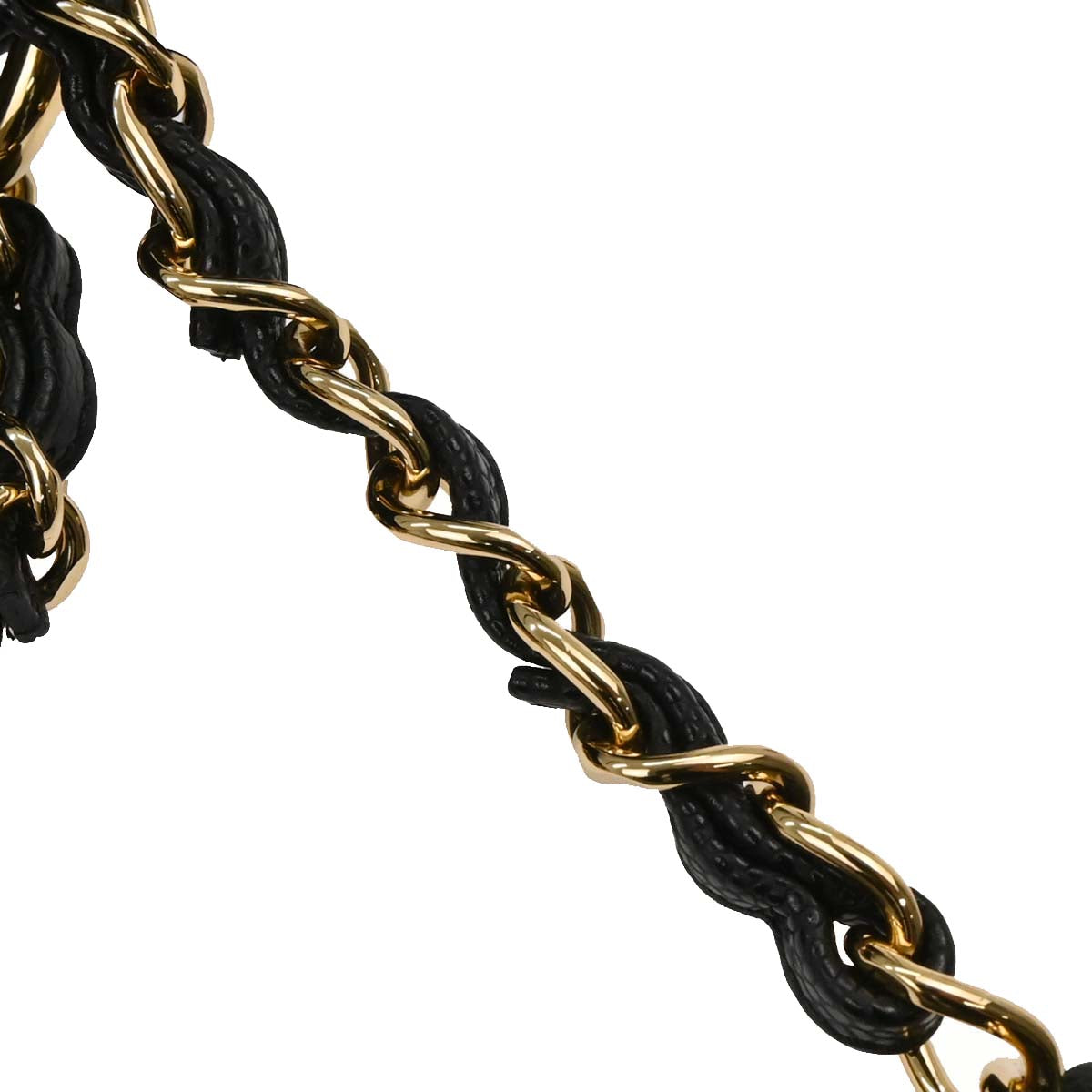 Chanel Black Caviar Grand Shopping Tote GST Chain Handbag