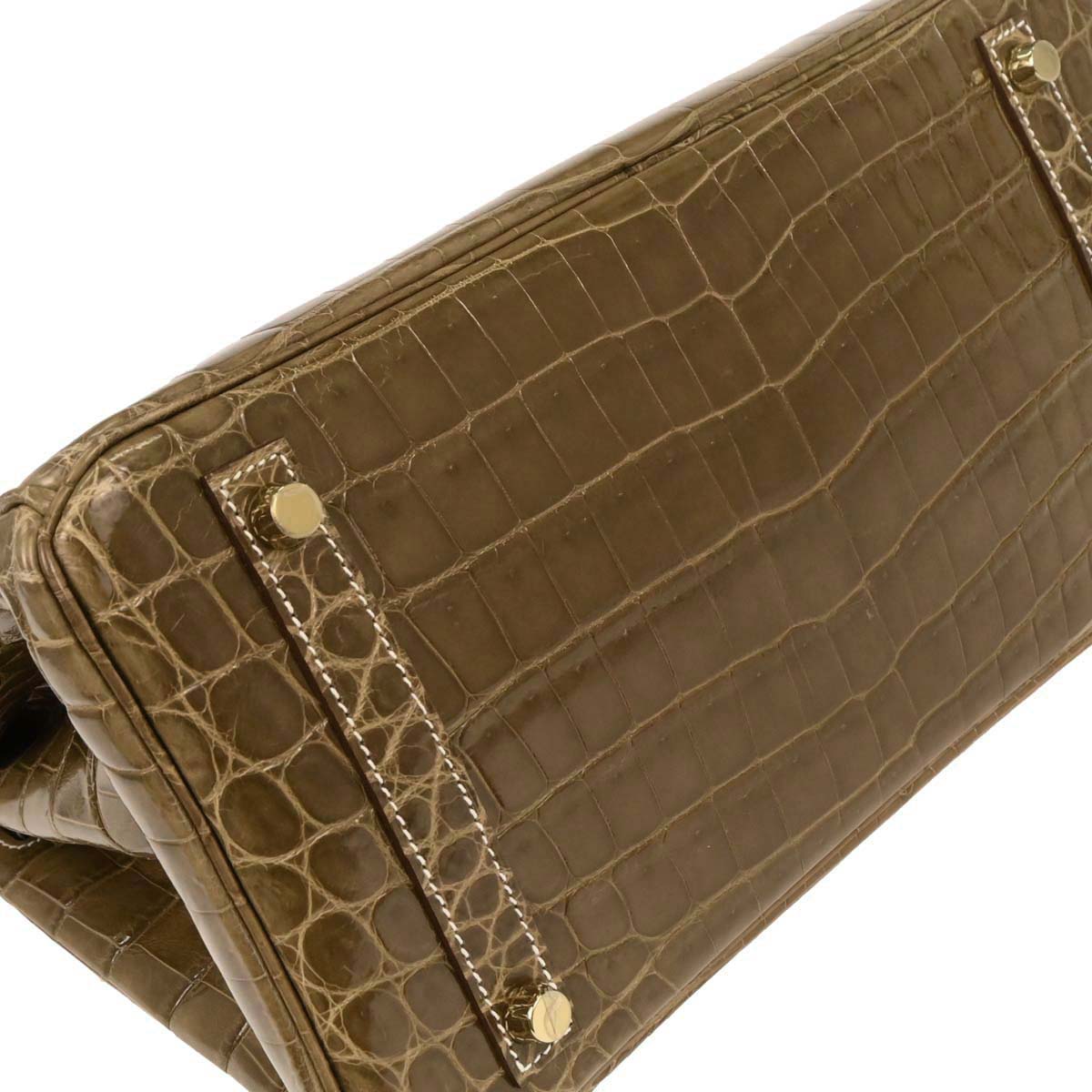 Hermes * Ficelle Niloticus Birkin 30 Handbag