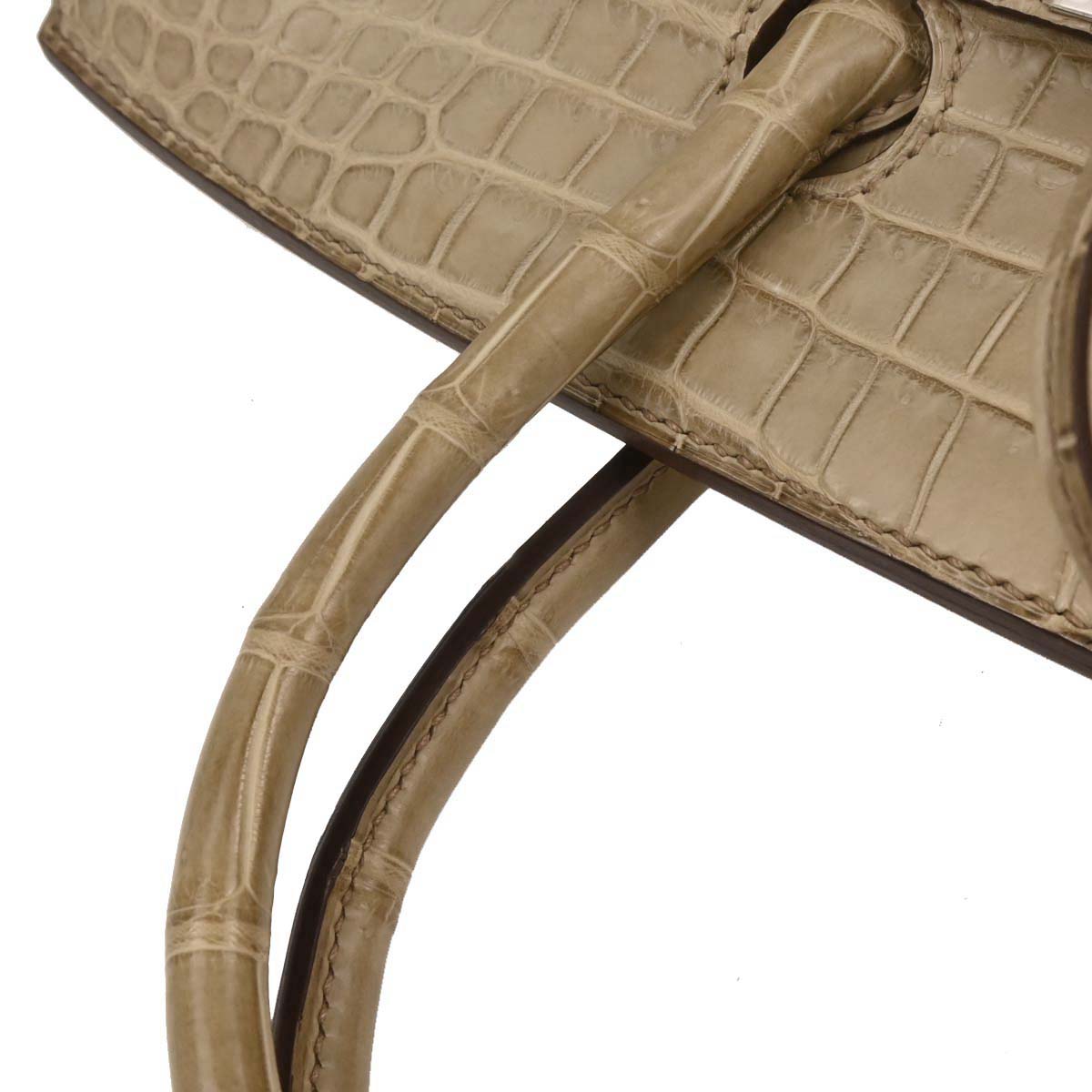 Hermes * Poussiere Mattporosus Birkin 35 Handbag