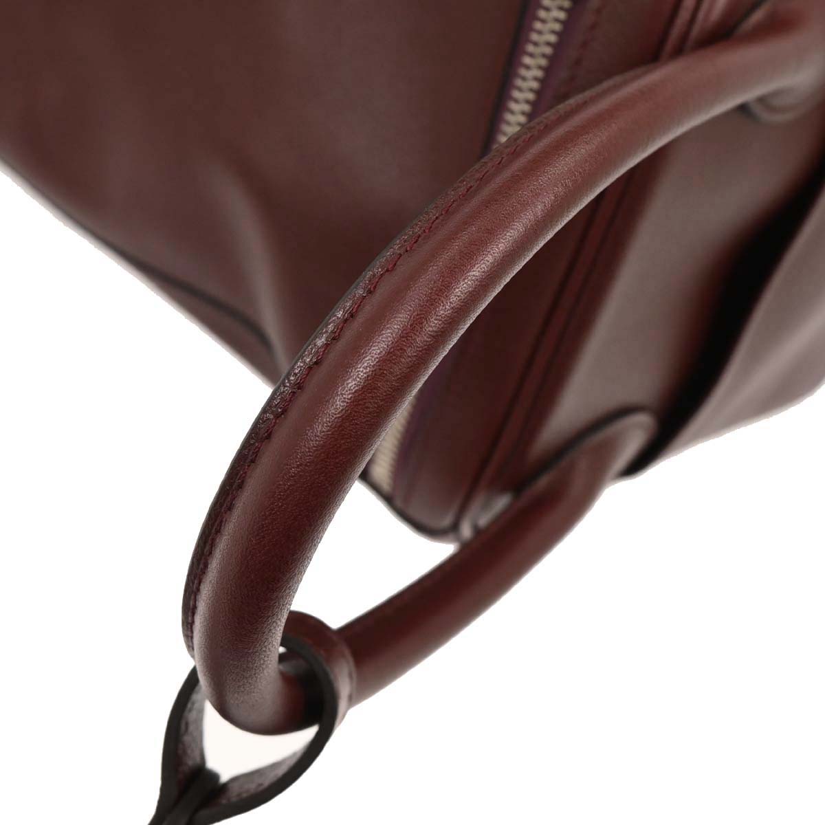 Hermes Bordeaux Evercolor Lindy 30 Shoulder Bag