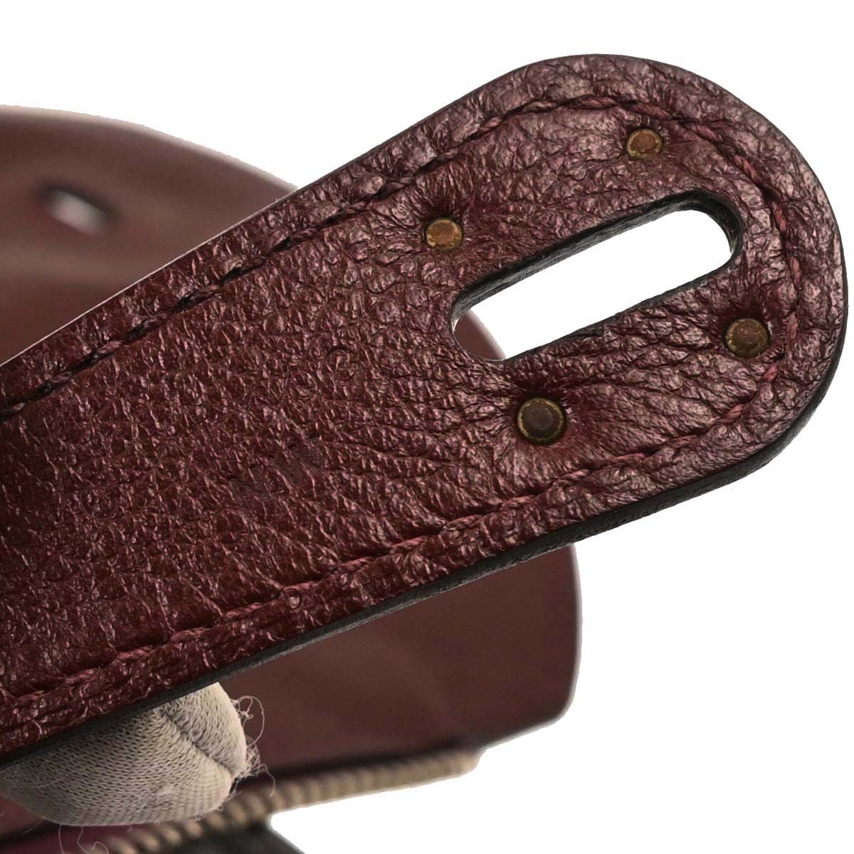 Hermes Bordeaux Evercolor Lindy 30 Shoulder Bag