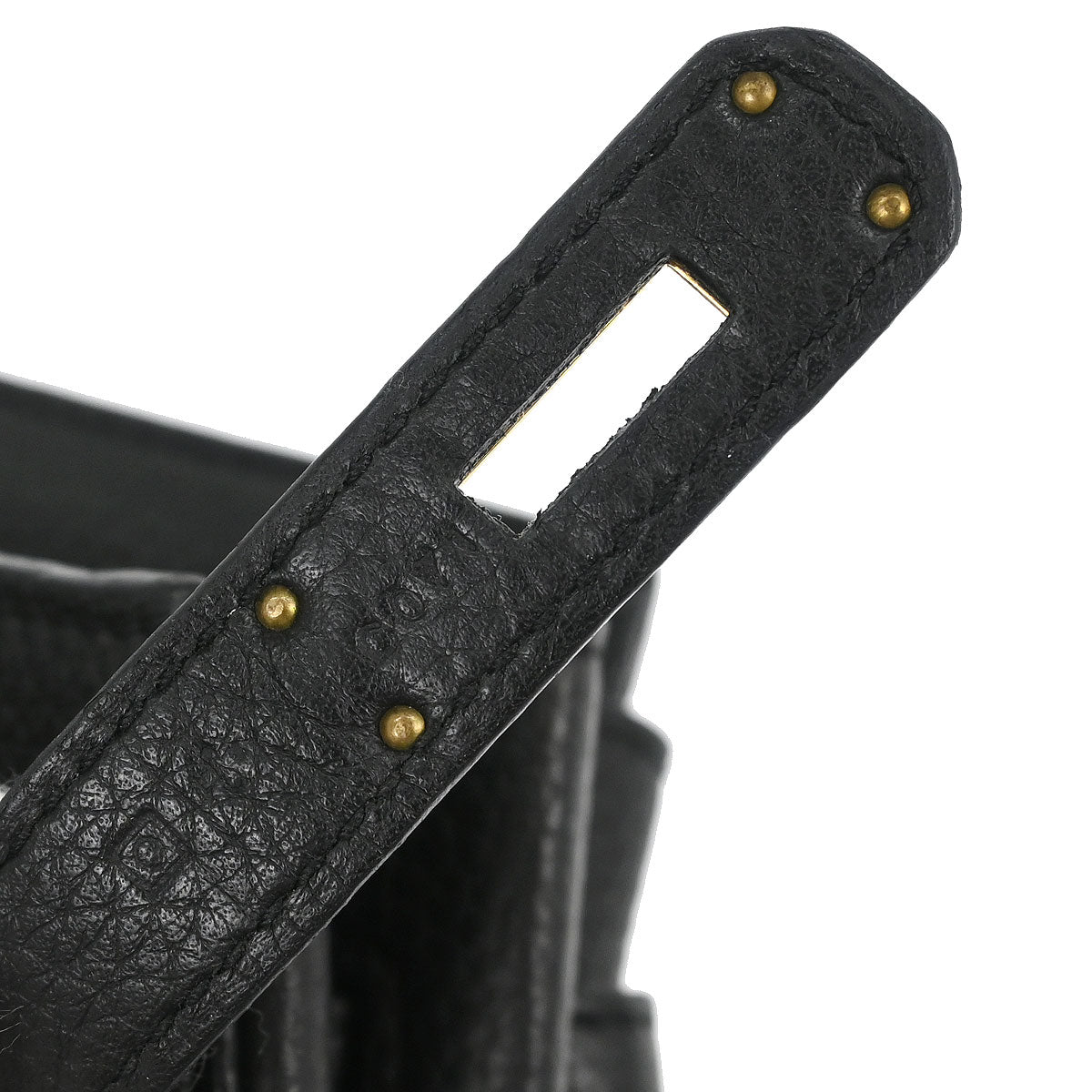 Hermes Black Togo Birkin 35 Handbag