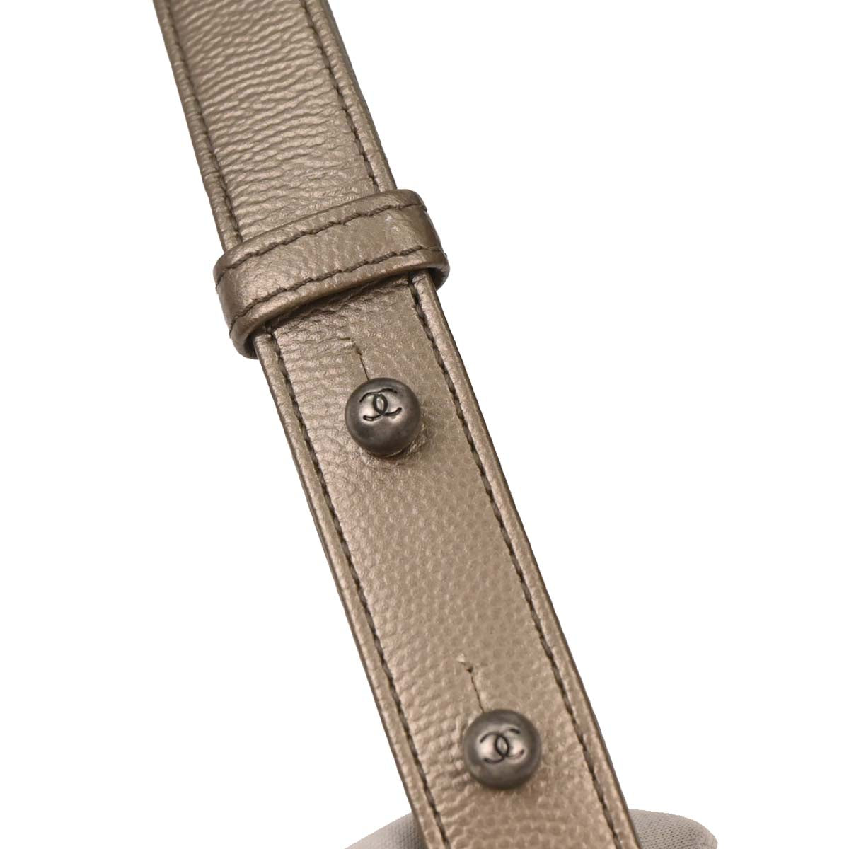 Boy Chanel Gold Caviar Small Chain Shoulder Bag