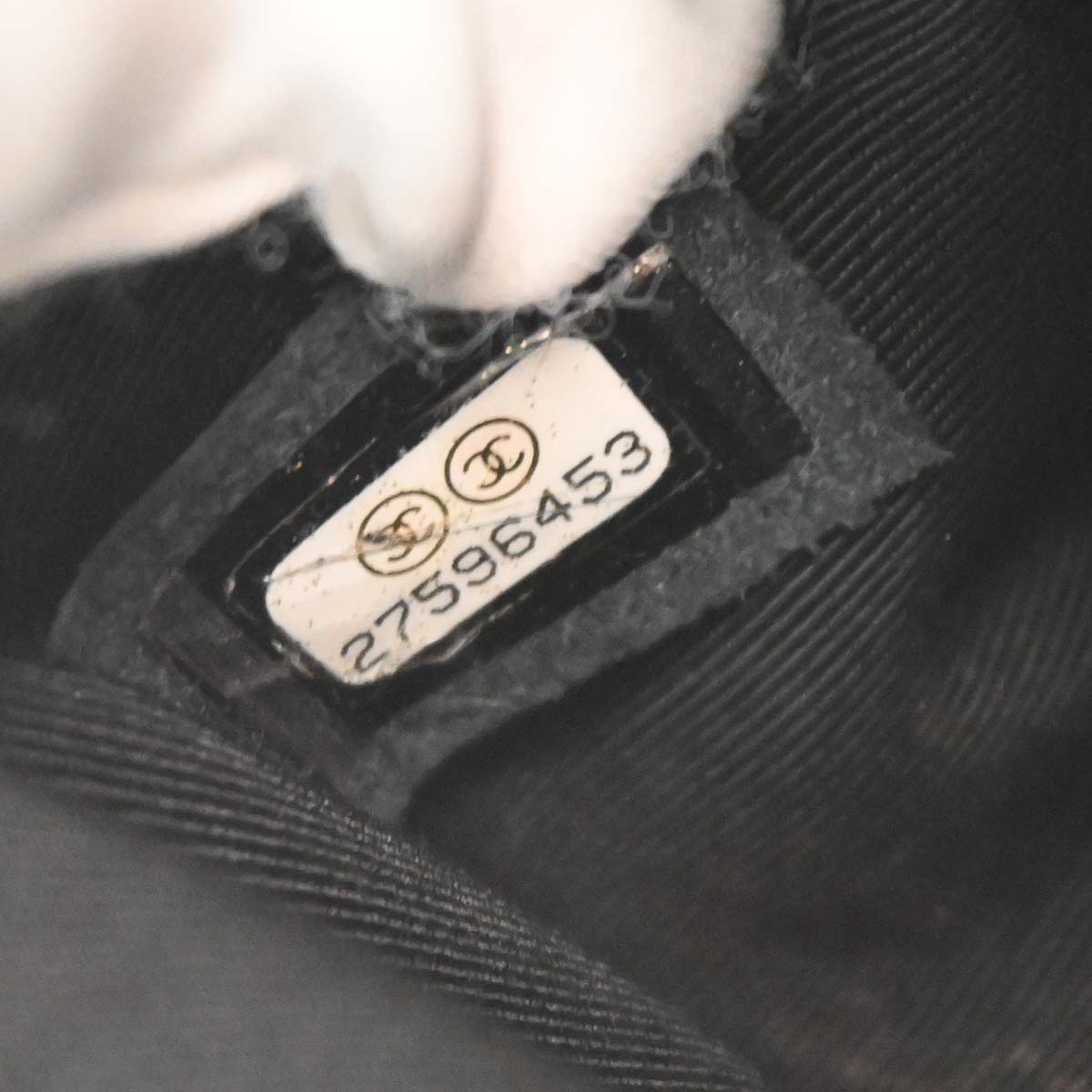 Boy Chanel Black Caviar Camellia Small Chain Shoulder Bag