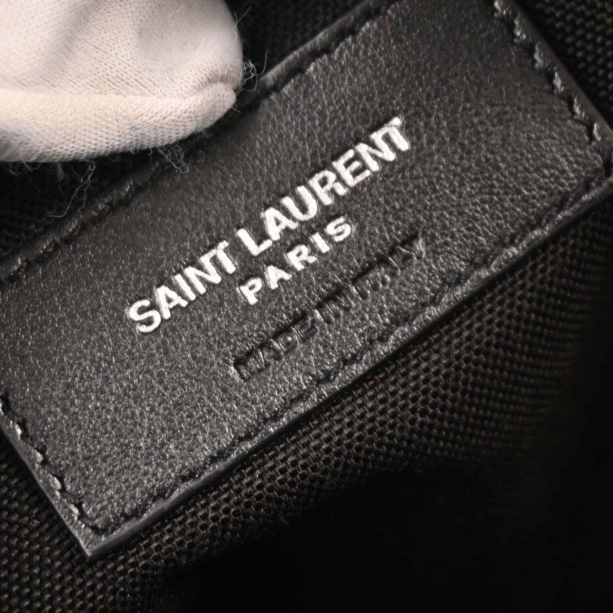 Saint Laurent Black Rivington Crossbody Bag