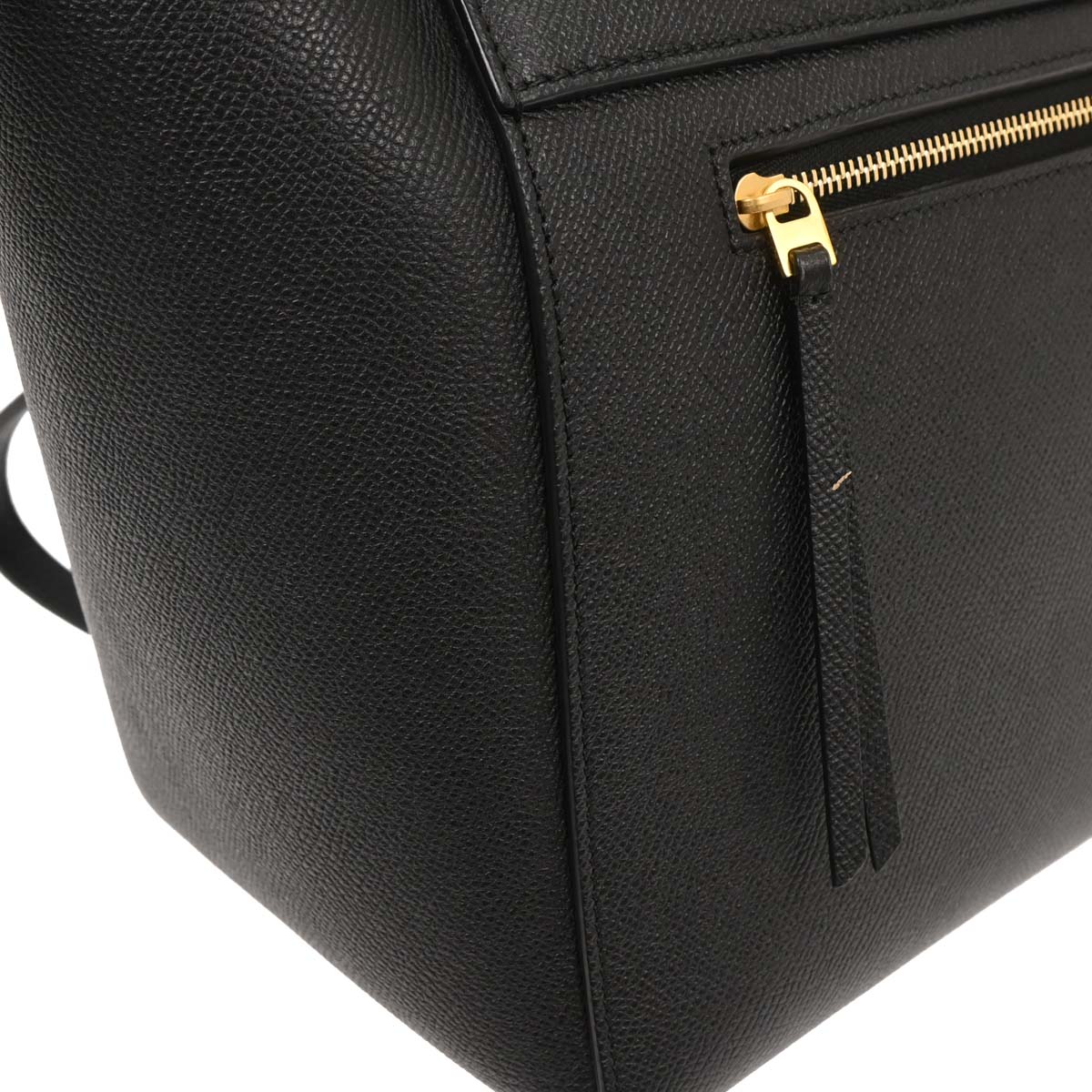 Celine Black Belt Bag 2way Shoulder Handbag