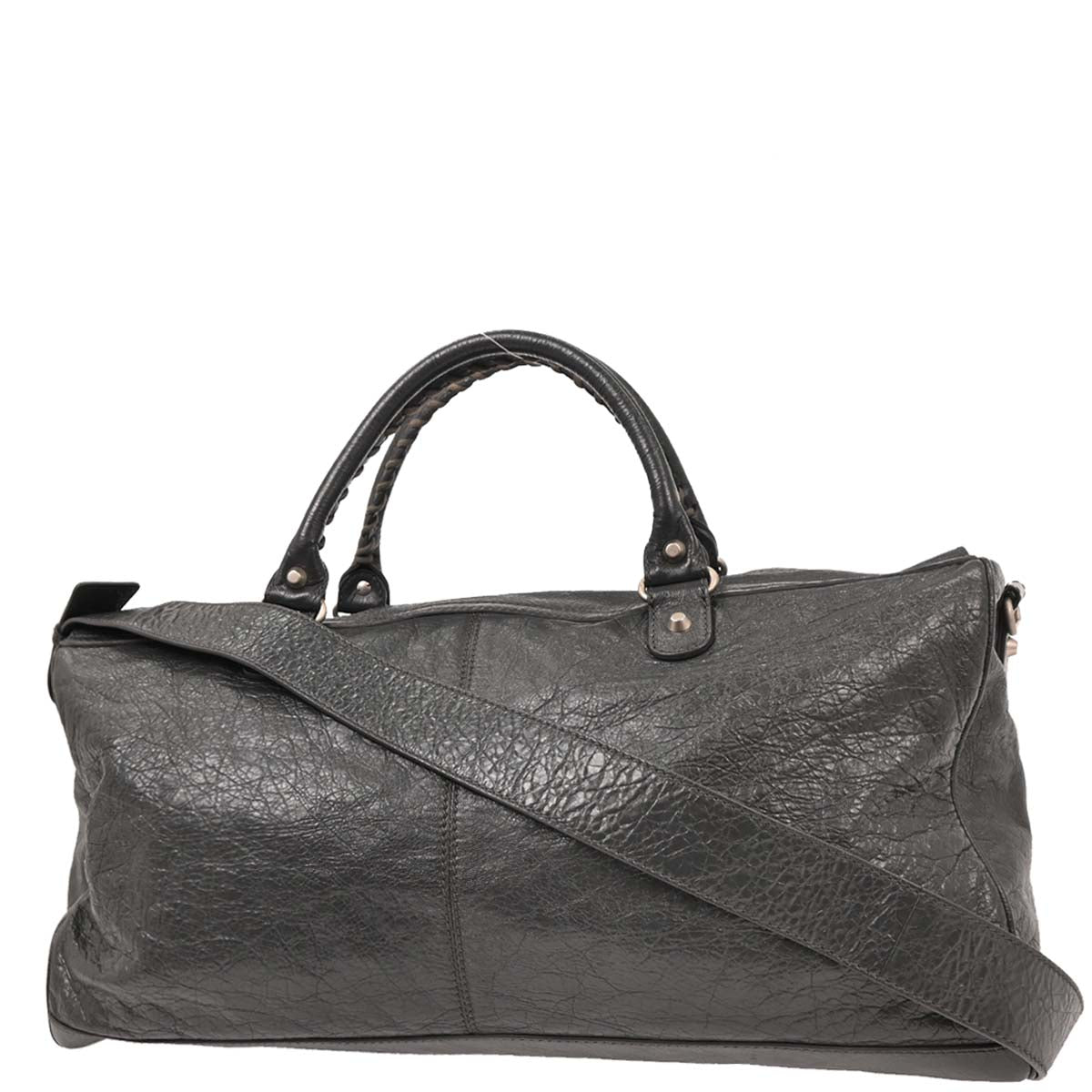 Balenciaga Gray Squash 2way Shoulder Duffle Bag