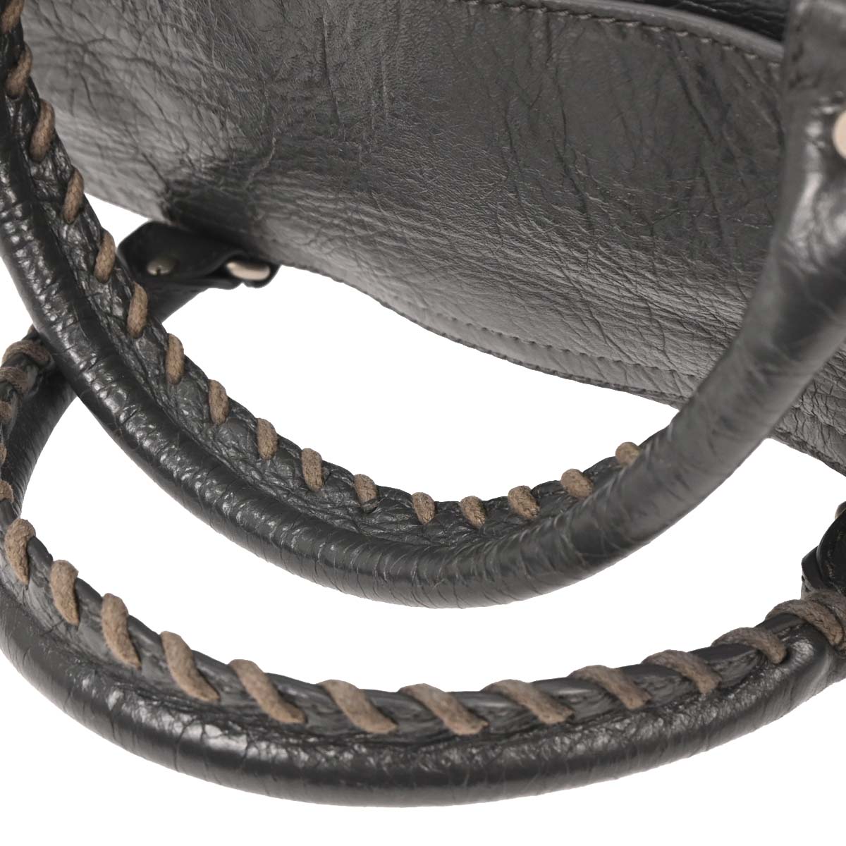 Balenciaga Gray Squash 2way Shoulder Duffle Bag