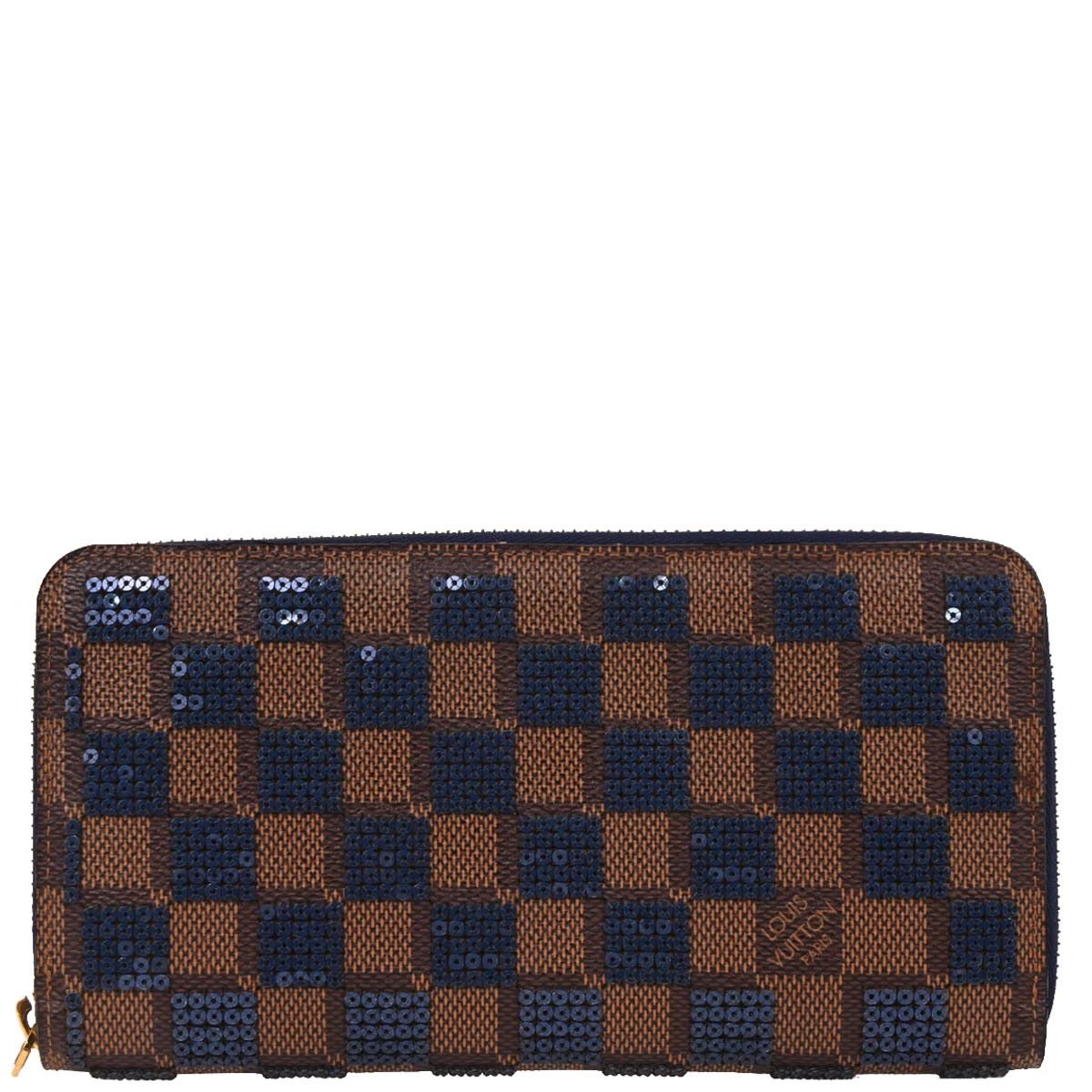 Louis Vuitton Blue Damier Payette Zippy Wallet N63172