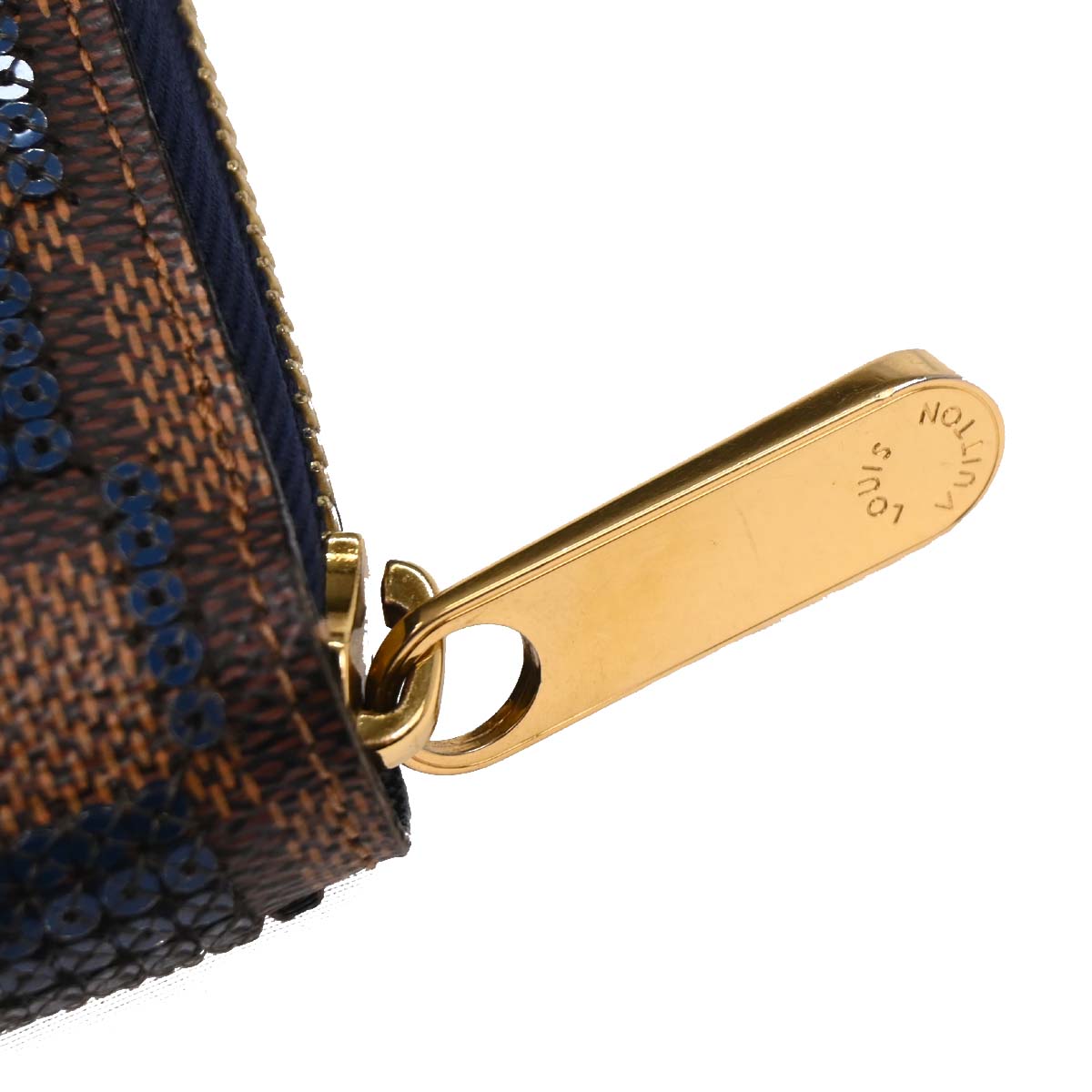 Louis Vuitton Blue Damier Payette Zippy Wallet N63172