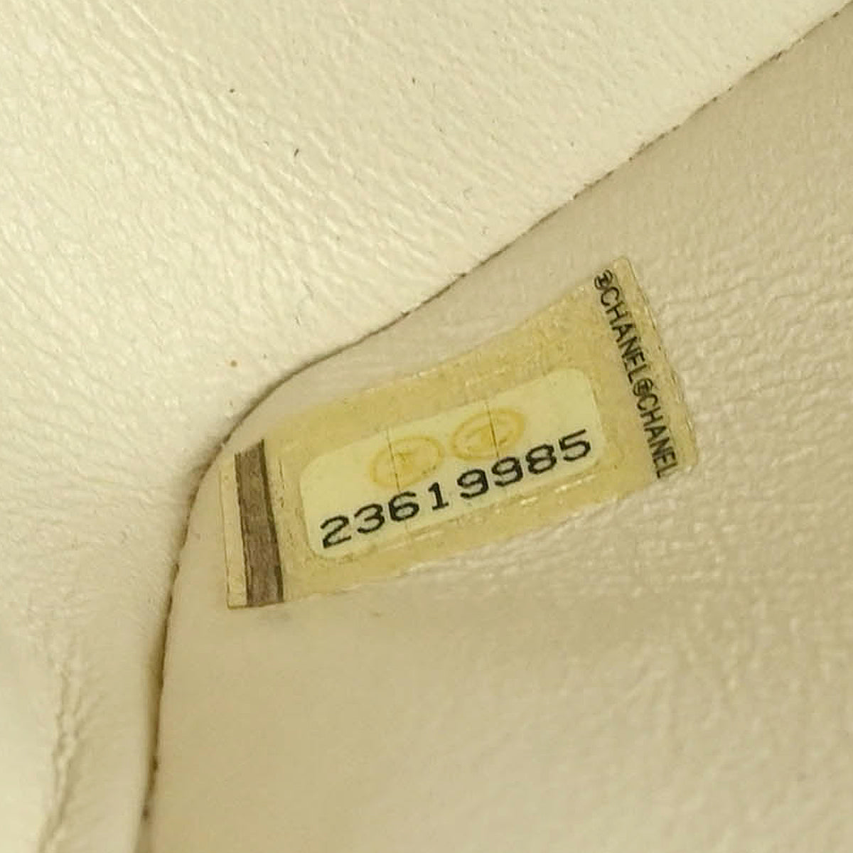 Chanel White Caviar Single Flap Shoulder Bag