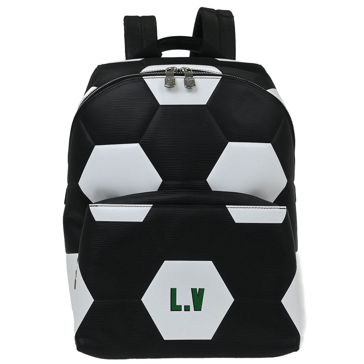 Louis Vuitton Black White Epi Apollo Backpack M52186