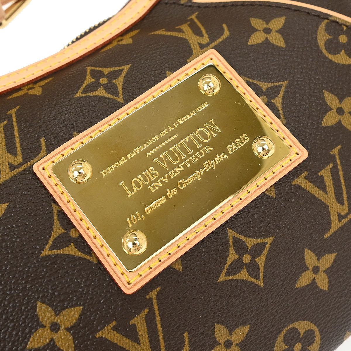 Louis Vuitton Monogram Thames PM Hobo Handbag M56384