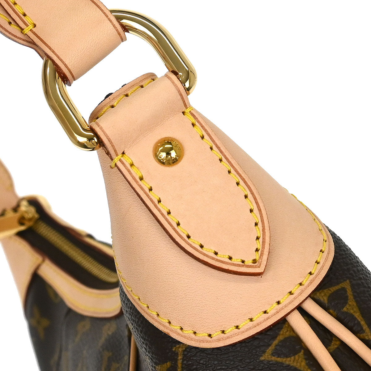 Louis Vuitton Monogram Thames PM Hobo Handbag M56384
