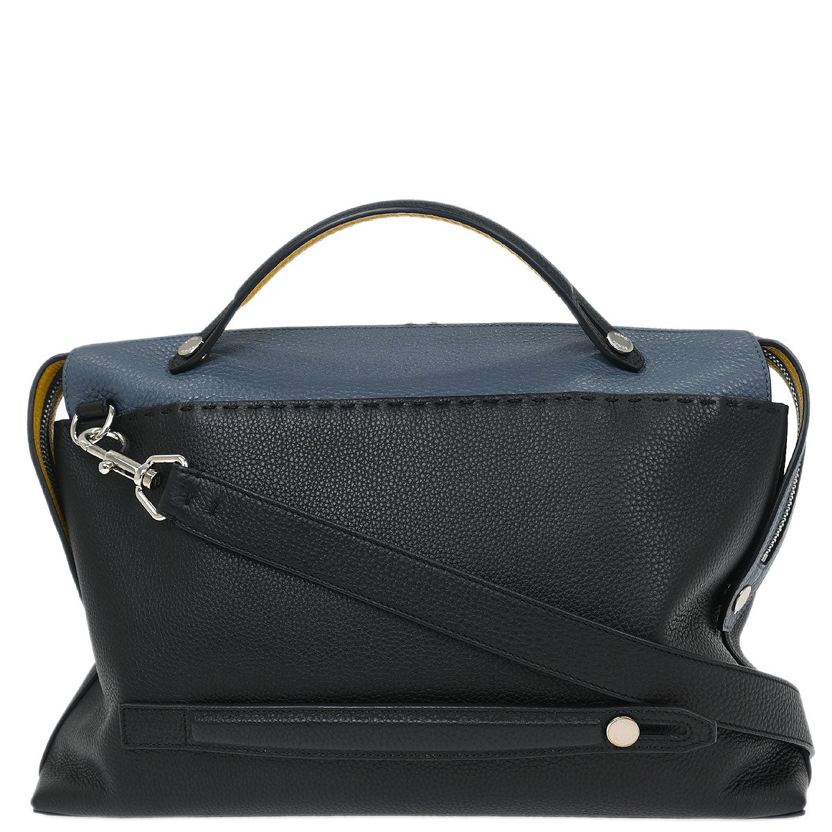 Fendi Navy Blue By The Way 2way Shoulder Business Bag