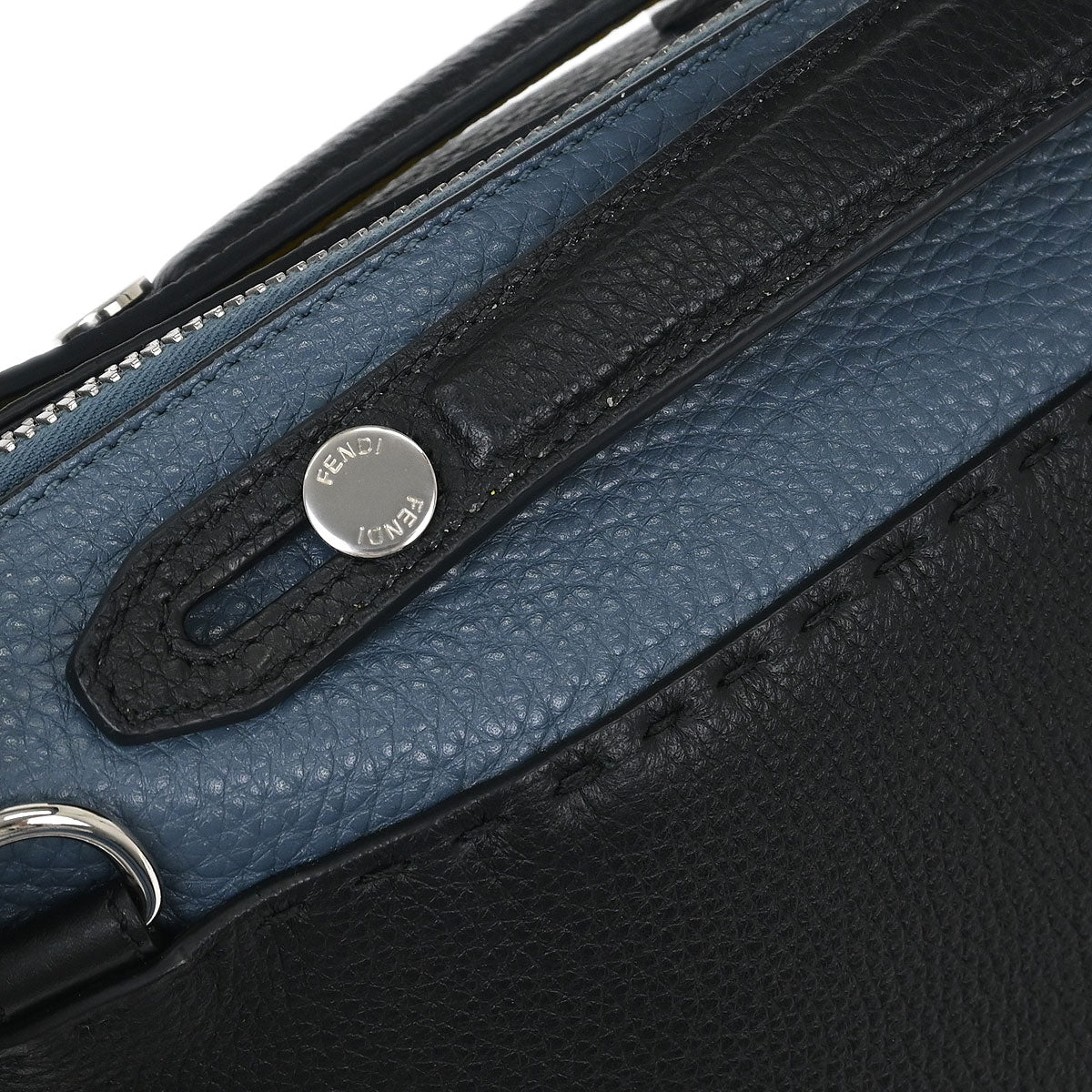 Fendi Navy Blue By The Way 2way Shoulder Business Bag