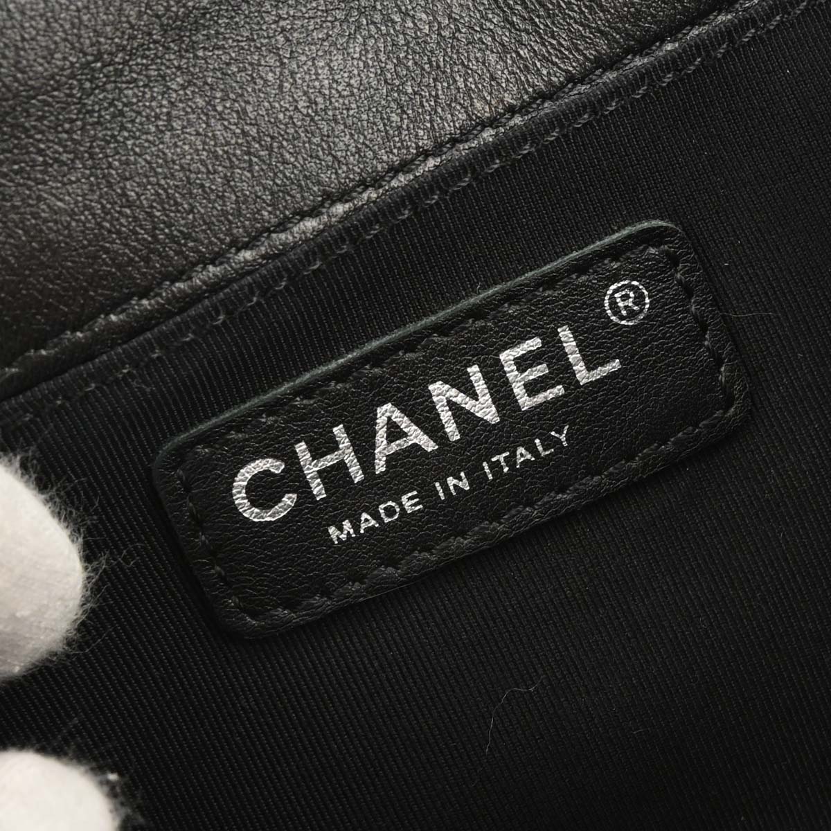 Boy Reverso Chanel Black Lambskin Medium Shoulder Bag