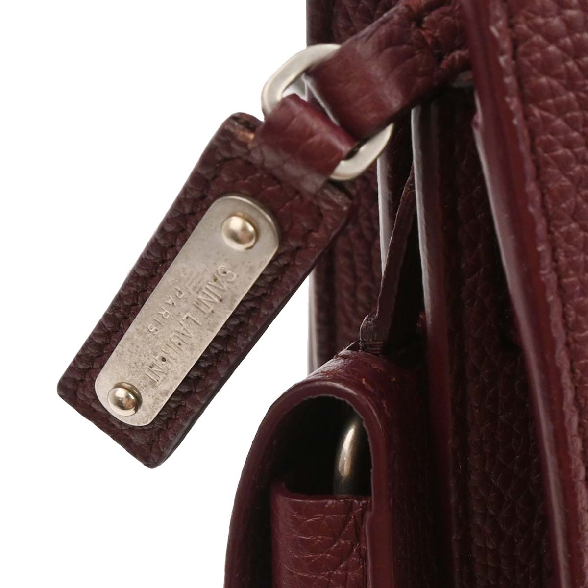 Saint Laurent Bordeaux Sac de Jour 2way Shoulder Handbag