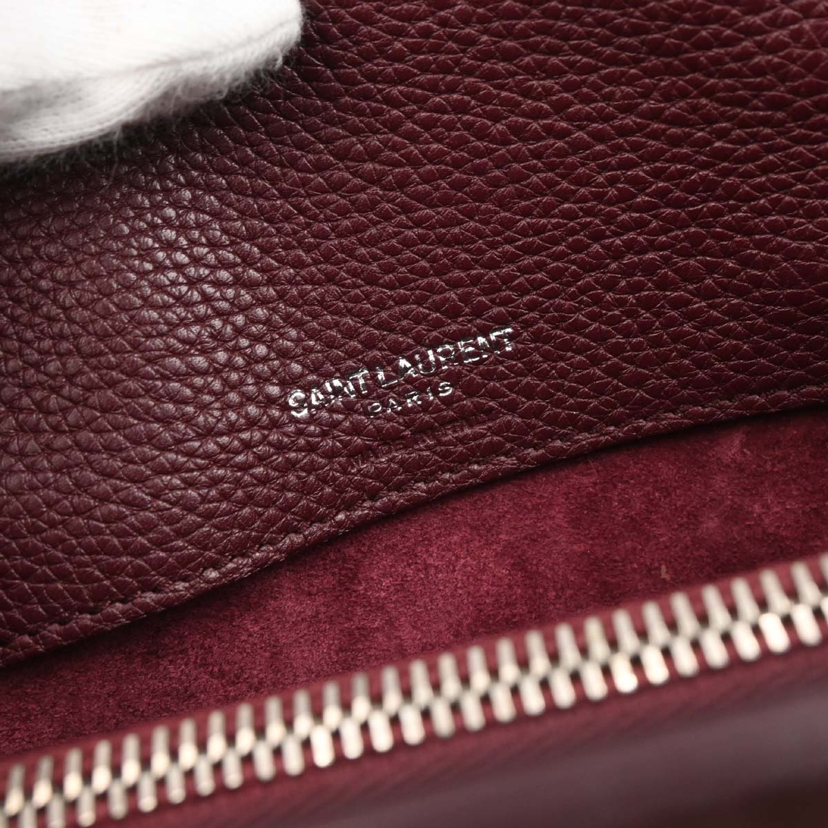 Saint Laurent Bordeaux Sac de Jour 2way Shoulder Handbag