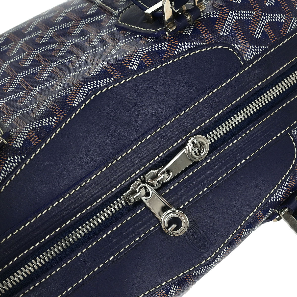 Goyard Navy Bowling 30 Handbag