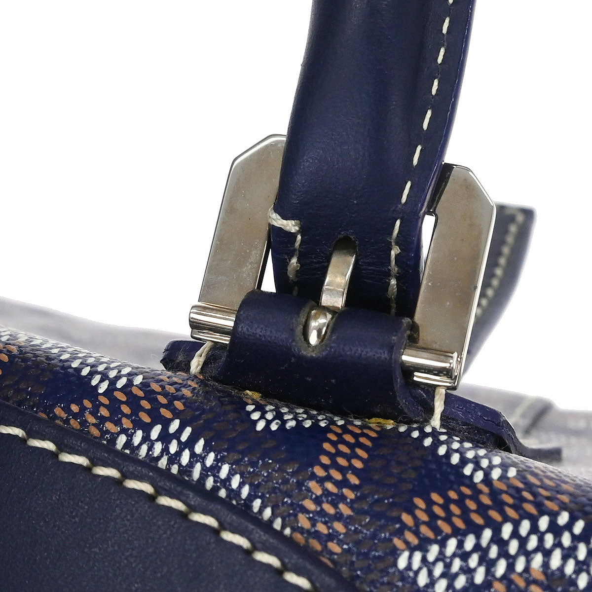 Goyard Navy Bowling 30 Handbag