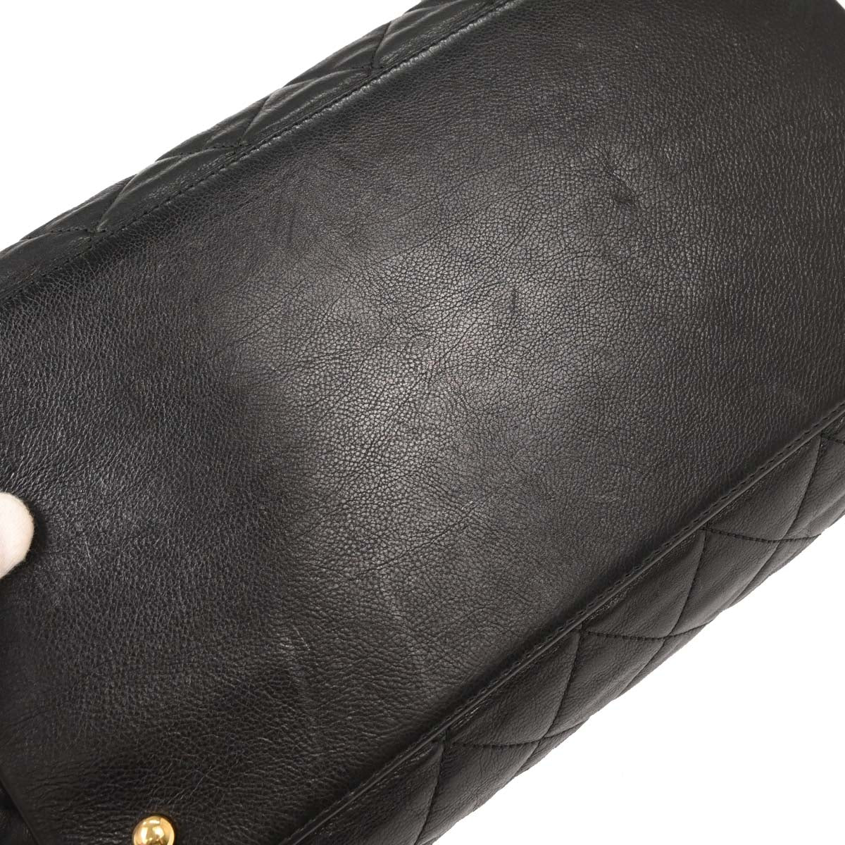 Chanel Black Caviar Tote Chain Me Handbag