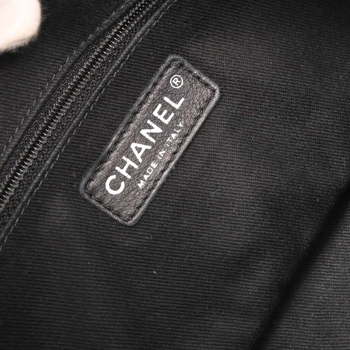 Chanel Black Perforated Calfskin Up in the Air Shoulder Bag