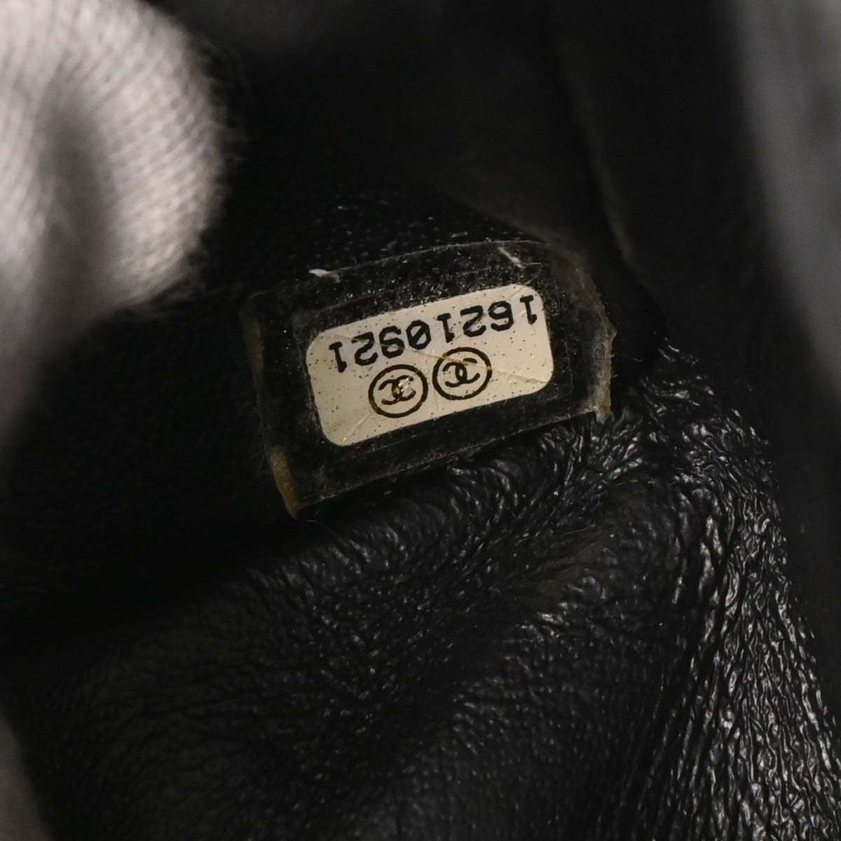 Chanel Black Caviar 2.55 Double Flap Shoulder Bag