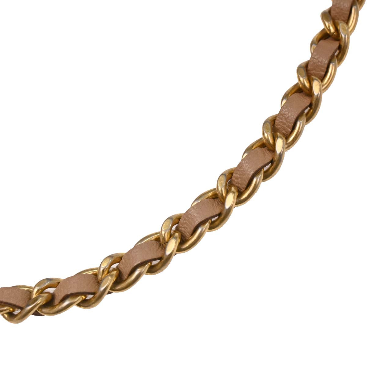 Chanel Beige Lambskin Elegant CC WOC Wallet on Chain