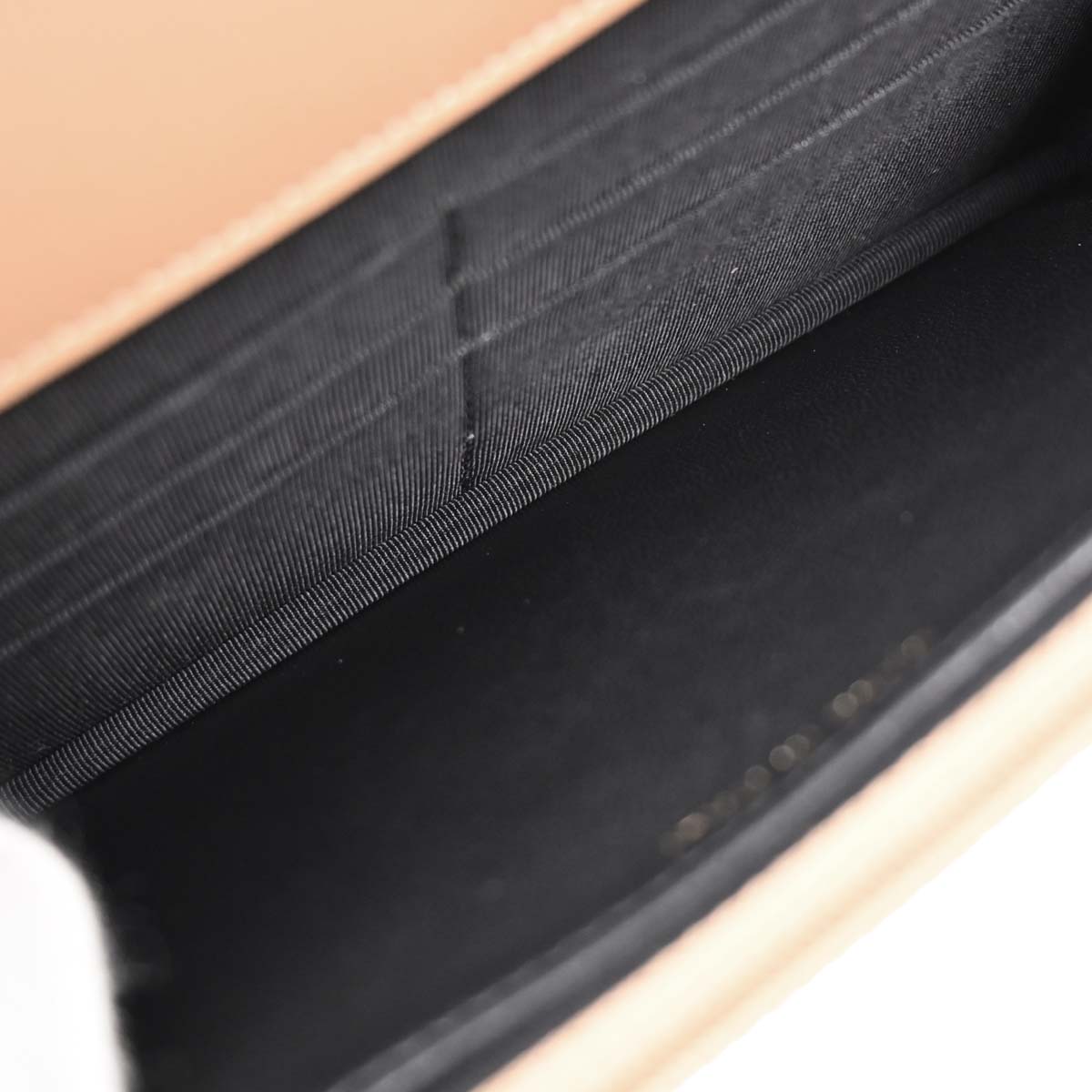 Chanel Beige Lambskin Elegant CC WOC Wallet on Chain