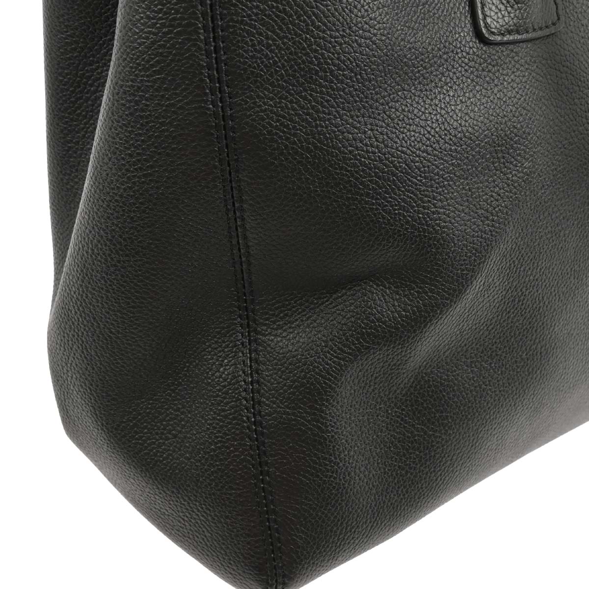 Chanel 2010-2011 Black Caviar Executive Cerf Tote Handbag