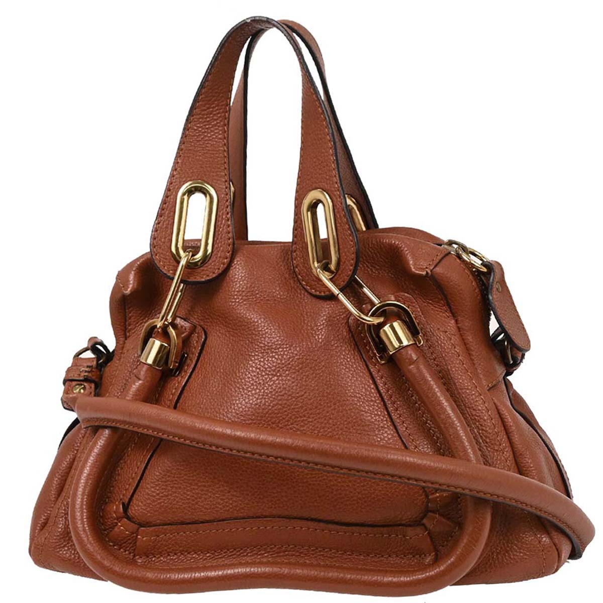 Chloe Brown Paraty 2way Shoulder Handbag